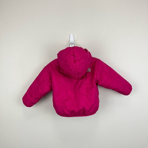 The North Face Girls Reversible Perrito Jacket 3-6 Months - Picture 7 of 11